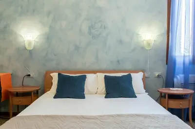 Letto o letti in una camera di Taverna San Lio