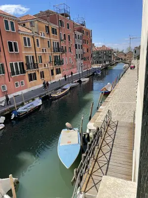 Vista sul fiume nelle vicinanze della casa vacanze