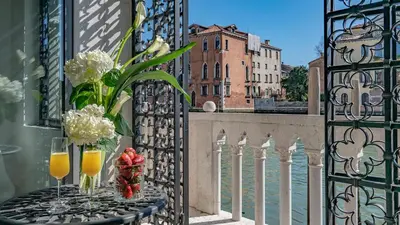 Balcone o terrazza di La Loggia Grand Canal