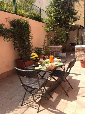 Patio o area all'aperto di Ca' Alansari
