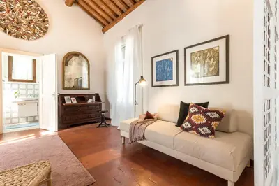Letto o letti in una camera di Splendido casale immerso nella natura