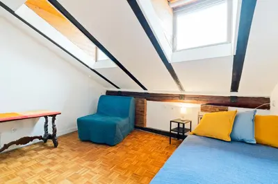 Area soggiorno di GuestHost - Ponte di Rialto Penthouse