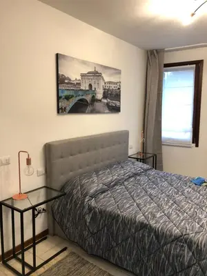 Letto o letti in una camera di Villa Trevisi - ROOMS -free parking