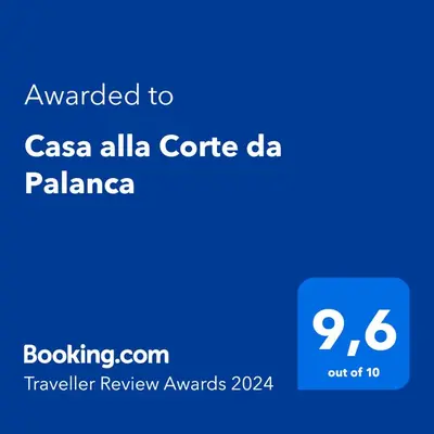 Certificato, attestato, insegna o altro documento esposto da Casa alla Corte da Palanca