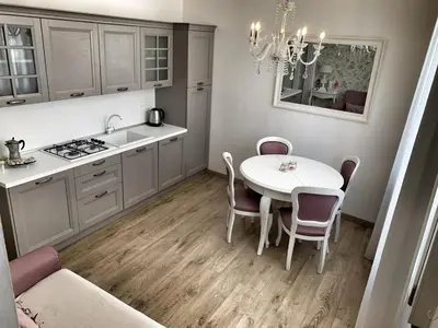 Cucina o angolo cottura di Grimaldi Apartments Ca Del Moro