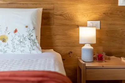 Letto o letti in una camera di Agriturismo Fondo Gioconda
