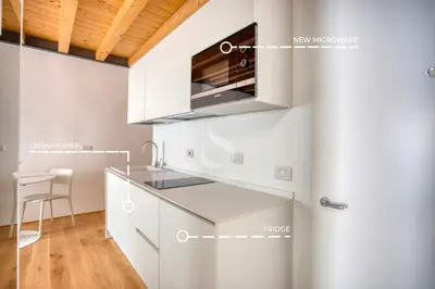 Cucina o angolo cottura di Ca' dei Battuti Apartments