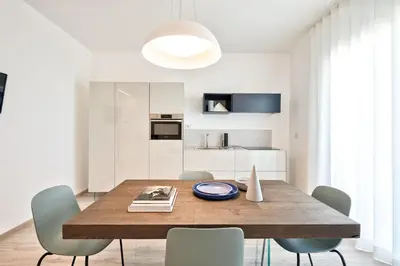 Cucina o angolo cottura di Albamarina Residence