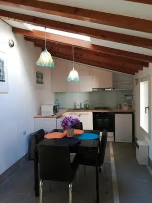 Cucina o angolo cottura di CHARMING HOUSE IN VENICE