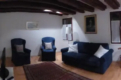 Area soggiorno di CHARMING HOUSE IN VENICE