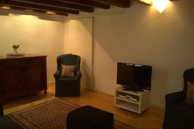 TV o dispositivi per l'intrattenimento presso CHARMING HOUSE IN VENICE