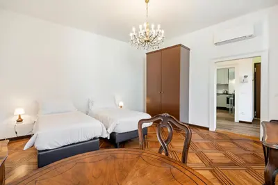 Letto o letti in una camera di Del Remer Apartment - 5mins from San Marco sq