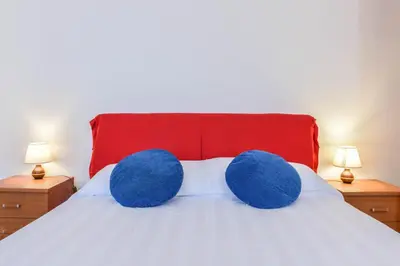 Letto o letti in una camera di Mascareta, central apartment