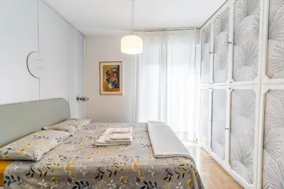 Letto o letti in una camera di Quattro Fontane Apartment