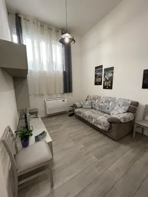 Area soggiorno di Da Lenny the Grey Apartment