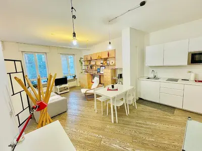 Cucina o angolo cottura di LOFT IN PIAZZA VITTORIA
