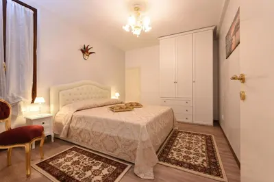Letto o letti in una camera di Canal Tron