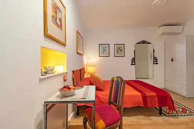 Area soggiorno di Cà Rizzi, romantico rifugio nel cuore di Venezia
