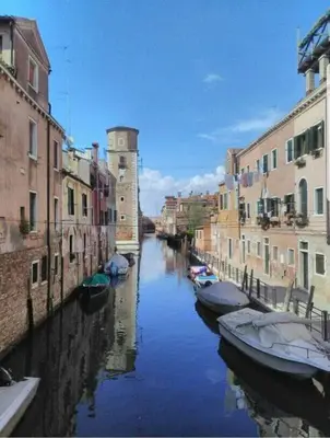 Vista sul fiume nelle vicinanze dell'appartamento