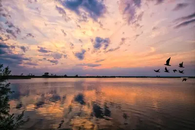 Paesaggio naturale nelle vicinanze della casa vacanze