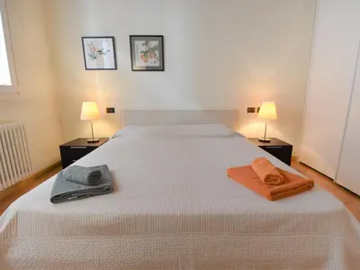 Letto o letti in una camera di Apartment Iris by Interhome
