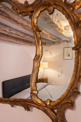 Letto o letti in una camera di ANDREA Venice FLAT 3rd Floor