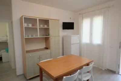 Cucina o angolo cottura di Villa Manu appartamento 01