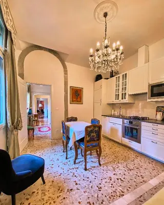 Cucina o angolo cottura di venezianischer Palazzo mit kostenlosen WLAN nähe Markusplatz
