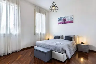 Letto o letti in una camera di Il Loft di Vanni
