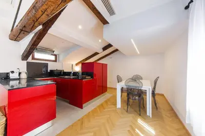 Cucina o angolo cottura di Residenza la Torretta