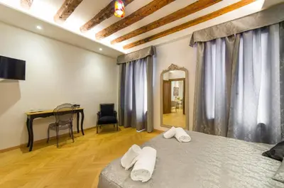 Letto o letti in una camera di Residenza la Torretta