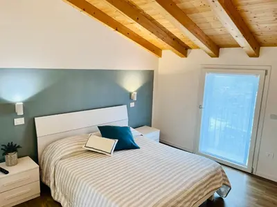 Letto o letti in una camera di Villavecchia