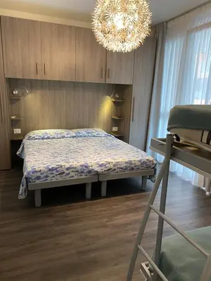 Letto o letti in una camera di Sole e amore