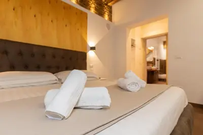 Letto o letti in una camera di Giorgiapartaments Bronze esclusive