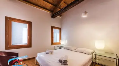 Letto o letti in una camera di Au Nom de la Rose