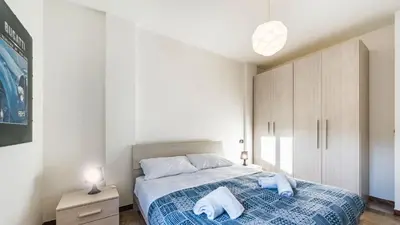 Letto o letti in una camera di Residenza Canal