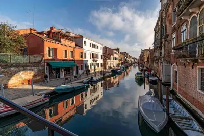 Vista sul fiume nelle vicinanze della villa