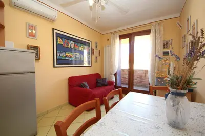 Area soggiorno di Residence Sole e Mare appartamenti