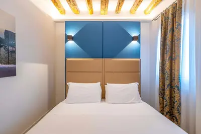 Letto o letti in una camera di La Terrasse