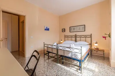 Letto o letti in una camera di Residenza dell'Arte