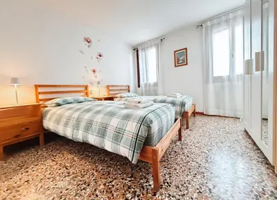 Letto o letti in una camera di Ca Teresa