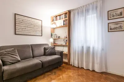 Area soggiorno di Ca' Cordoni - Charming Place in the heart of Venice