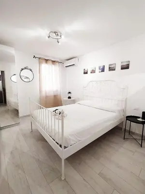 Letto o letti in una camera di La casa del pesciolino (into the lagoon) - The little fish house (into the lagoon)