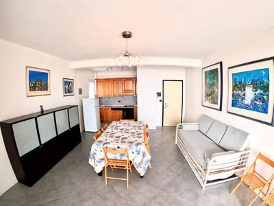 Cucina o angolo cottura di Terrazza Piramide- Carraro Immobiliare - Family Apartments