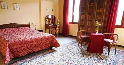 Letto o letti in una camera di B&B Corte Campana