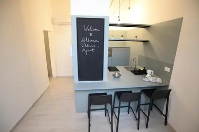 Cucina o angolo cottura di Altana Deluxe Apart