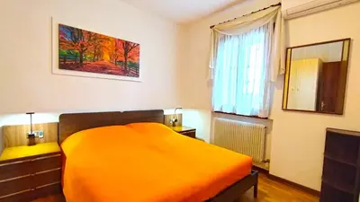 Letto o letti in una camera di Ca' Rosin Meolo - Camera tra relax e privacy