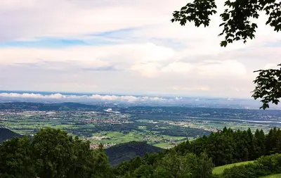 Paesaggio naturale nelle vicinanze della casa vacanze