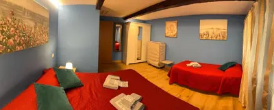 Letto o letti in una camera di MORI 1 CON BELLA VISTA NUOVO APPARTAMENTO