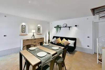 Area soggiorno di BRUNA HOLIDAYS HOUSE